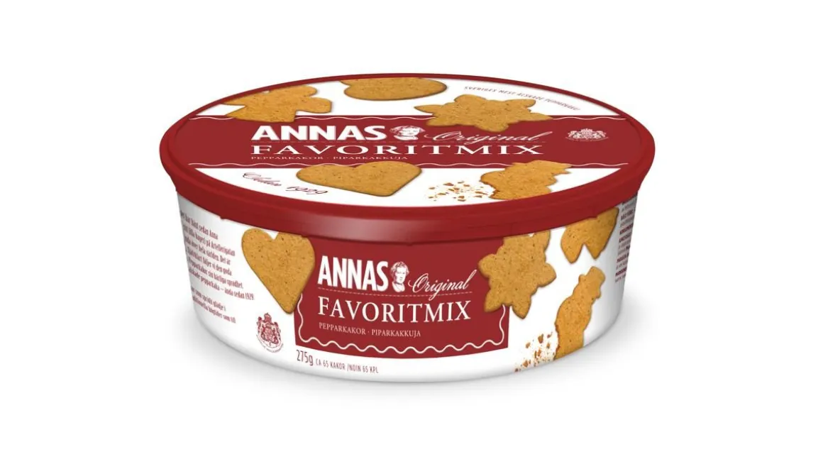 ANNAS FAVORITMIX PIPARKAKKU 0,275 275 G