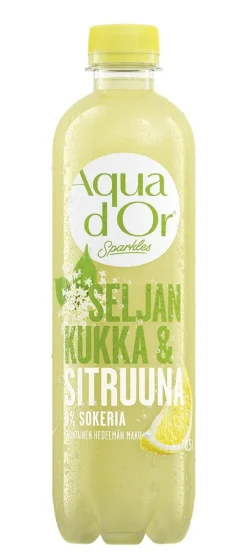 AQUA D'OR SPARKLES SELJANKUKKA & SITRUUNA KMP 500 ML