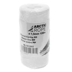 ARCTIC ROPE MUURARINLANKA 1,5MM 120M VALKOINEN