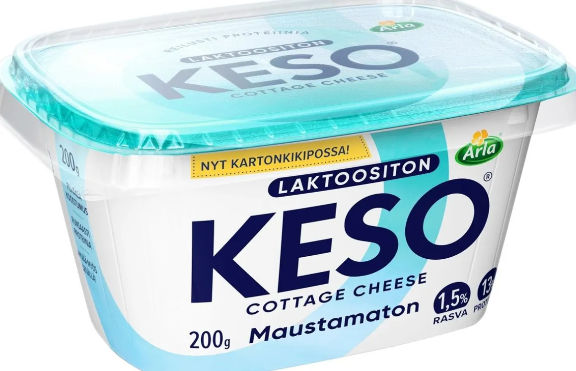 ARLA KESO RAEJUUSTO 1,5% LAKTON 200 G