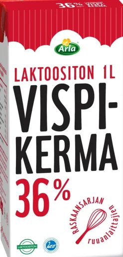 ARLA LAKTON VISPIKERMA UHT 1L