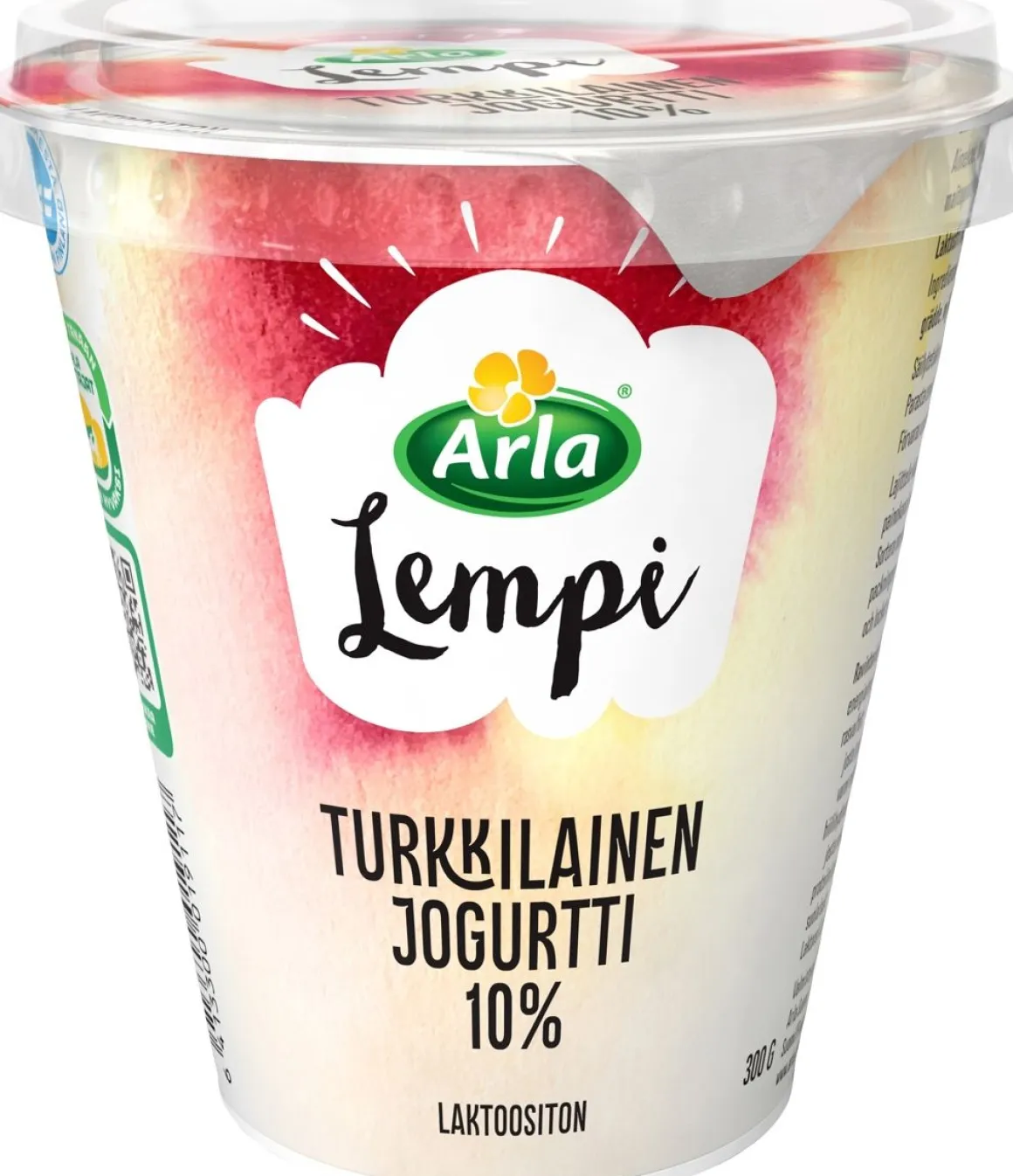 ARLA LEMPI TURKKILAINEN JOGURTTI 10% LAKTON 300 G