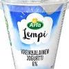 ARLA LEMPI KREIKKALAINEN JOGURTTI 6% LAKTON 300 G