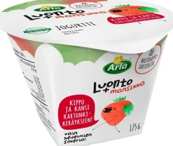 ARLA LUONTO+ AB MANSIKKAJOGURTTI LAKTON 175 G