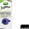 ARLA LUONTO+ AB MUSTIKKAJOGURTTI LAKTON 1KG