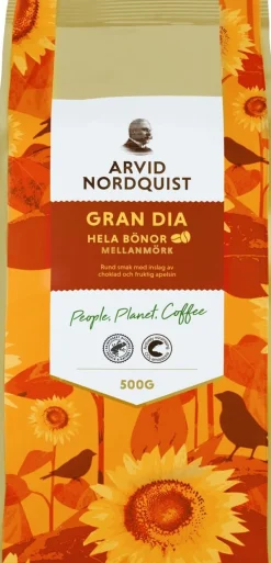 ARVID NORDQUIST GRAN DIA KOKONAISET PAVUT 500 G