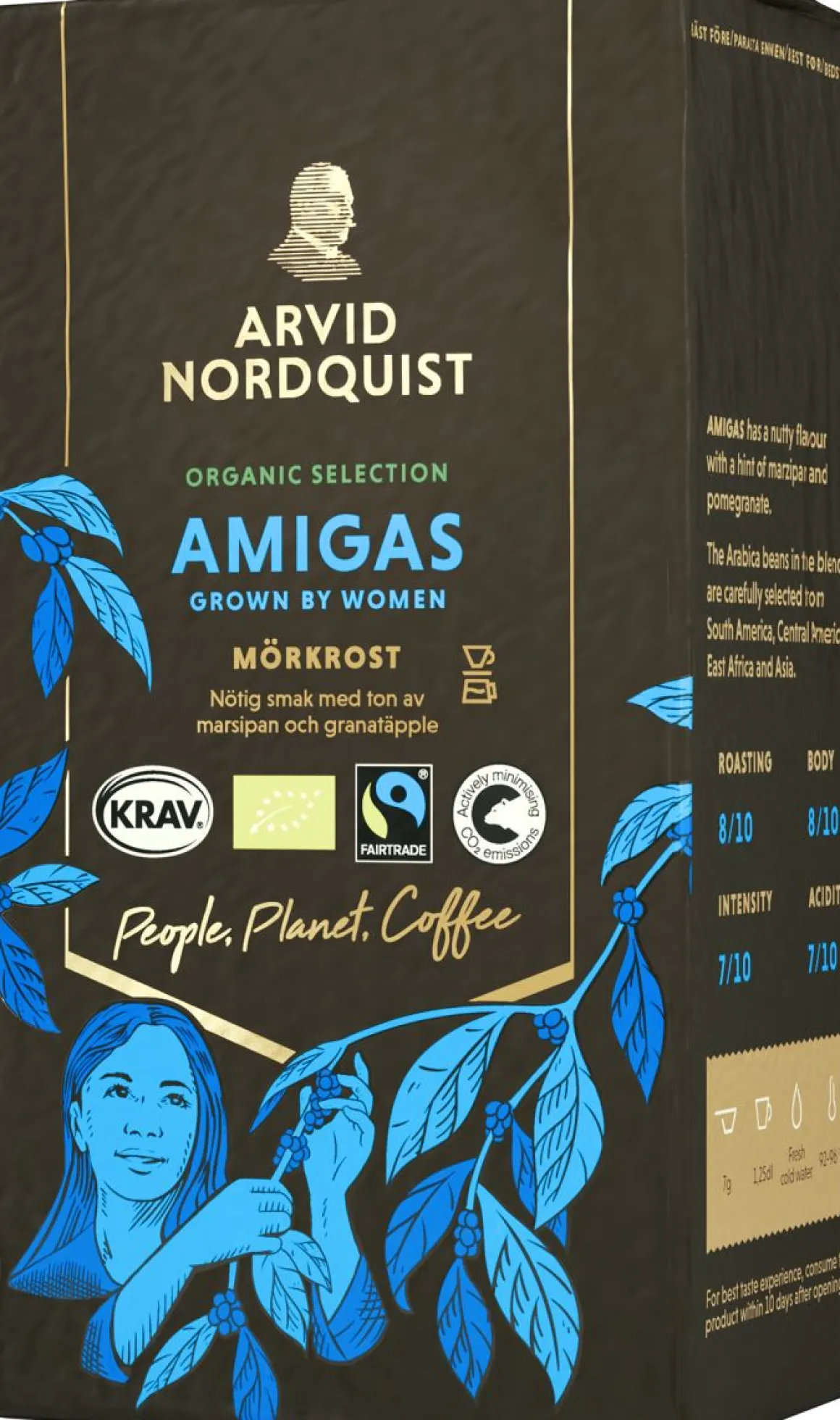 ARVID NORDQUIST AMIGAS SUODATINJAUHATUS KAHVI 450 G