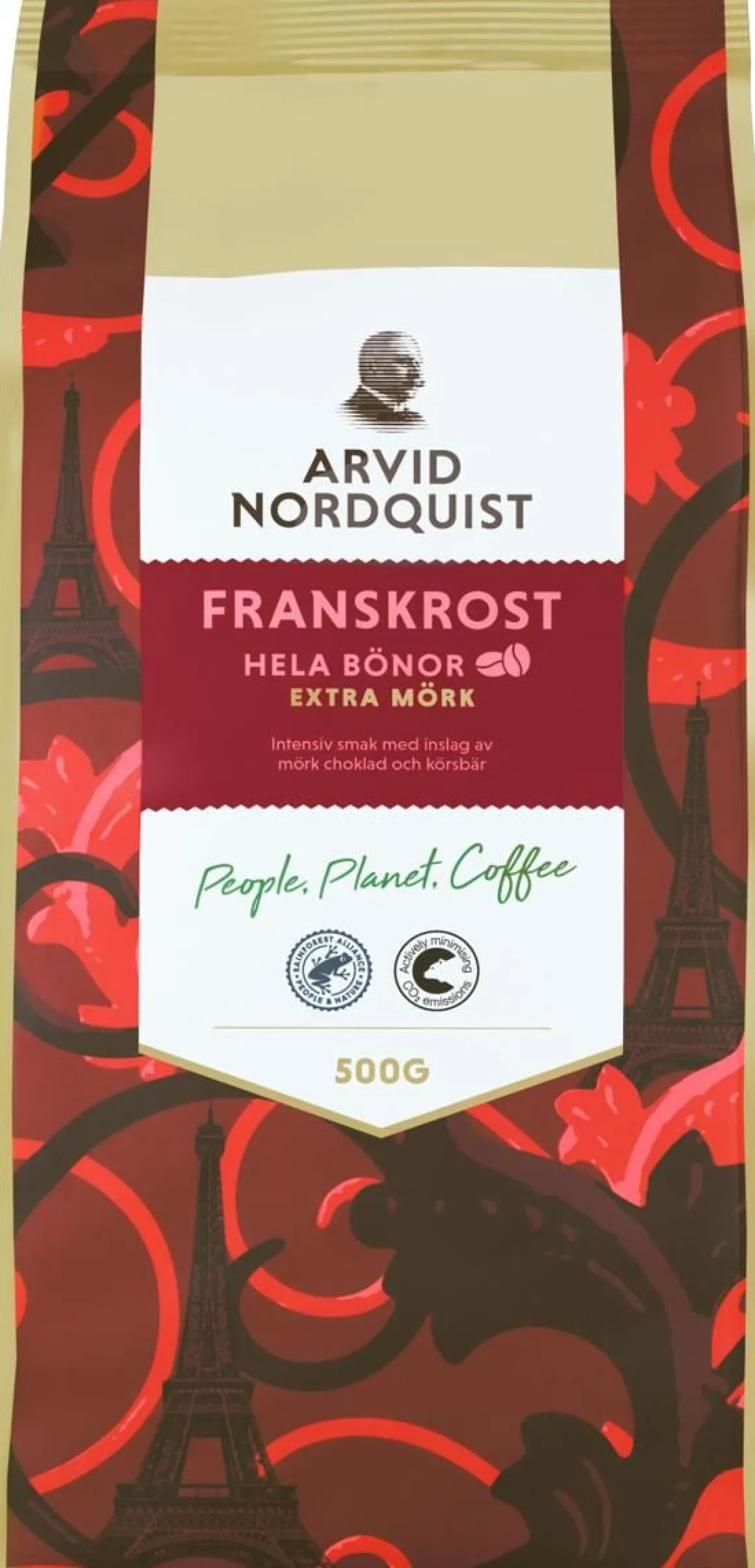 ARVID NORDQUIST FRANSKROST KOKONAISET PAVUT 500 G