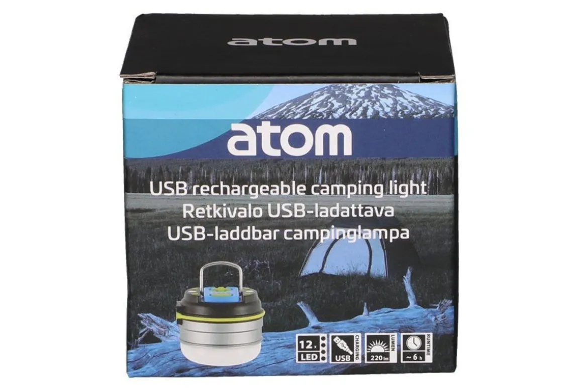 ATOM RETKIVALO USB-LADATTAVA