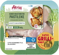 ATRIA KANAN PAISTILEIKE MAUSTAMATON 450 G