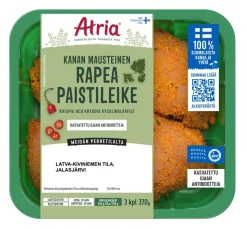 ATRIA KANAN RAPEA PAISTILEIKE MAUSTEINEN 370 G