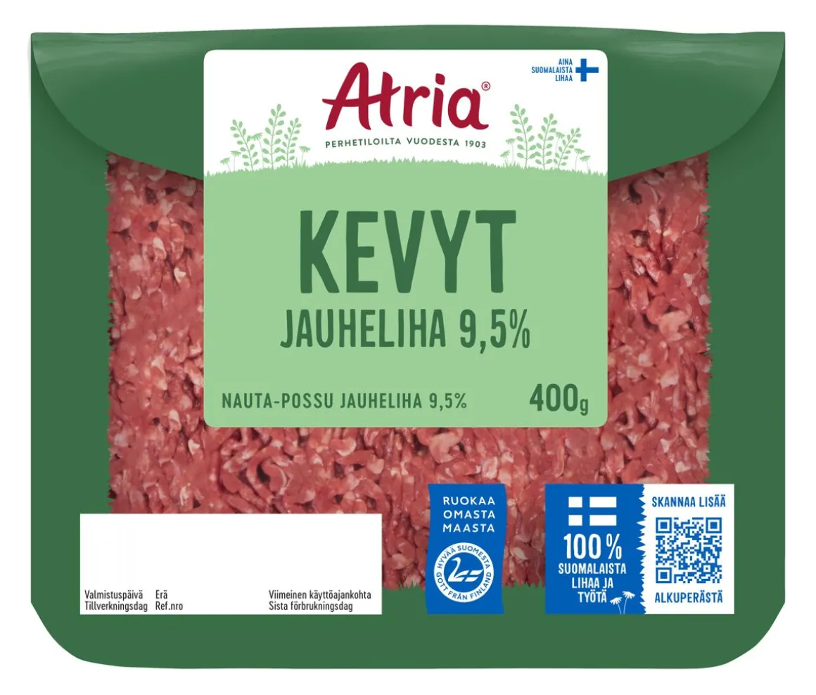 ATRIA KEVYT JAUHELIHA 9,5% 400 G