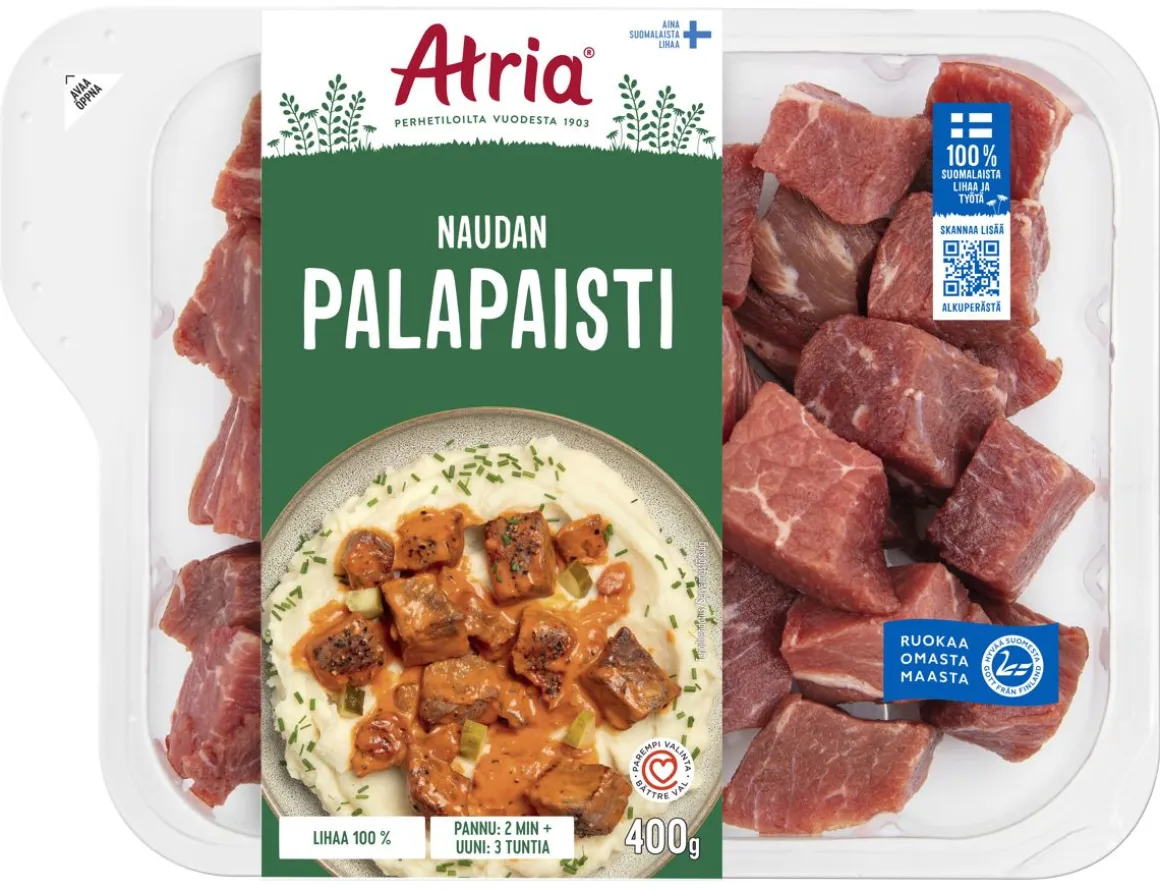 ATRIA NAUDAN PALAPAISTI 400 G