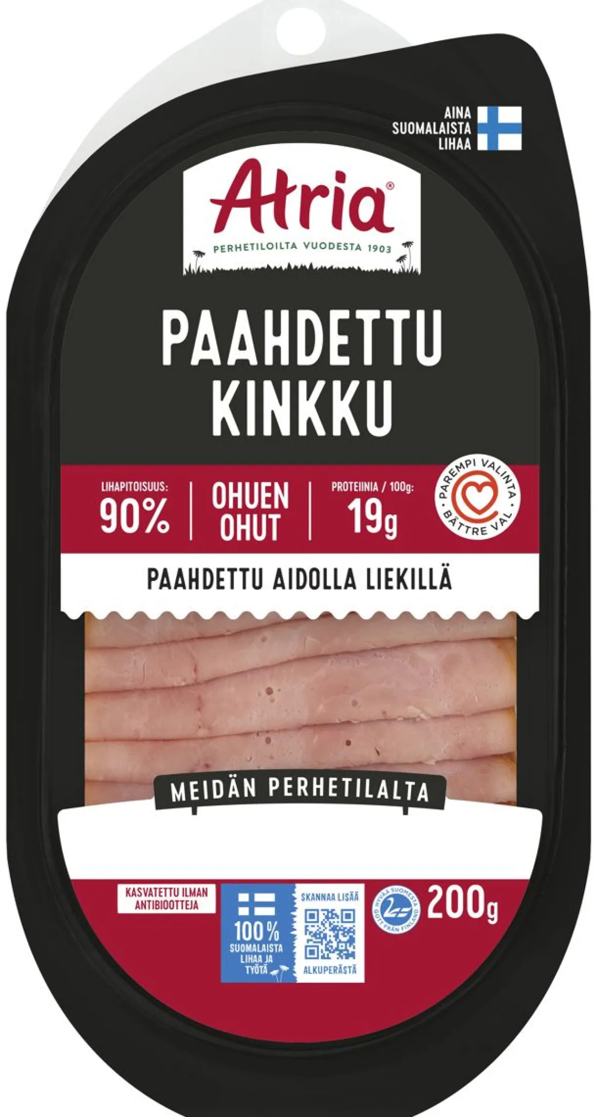 ATRIA OHUEN OHUT PAAHDETTU KINKKU 200 G
