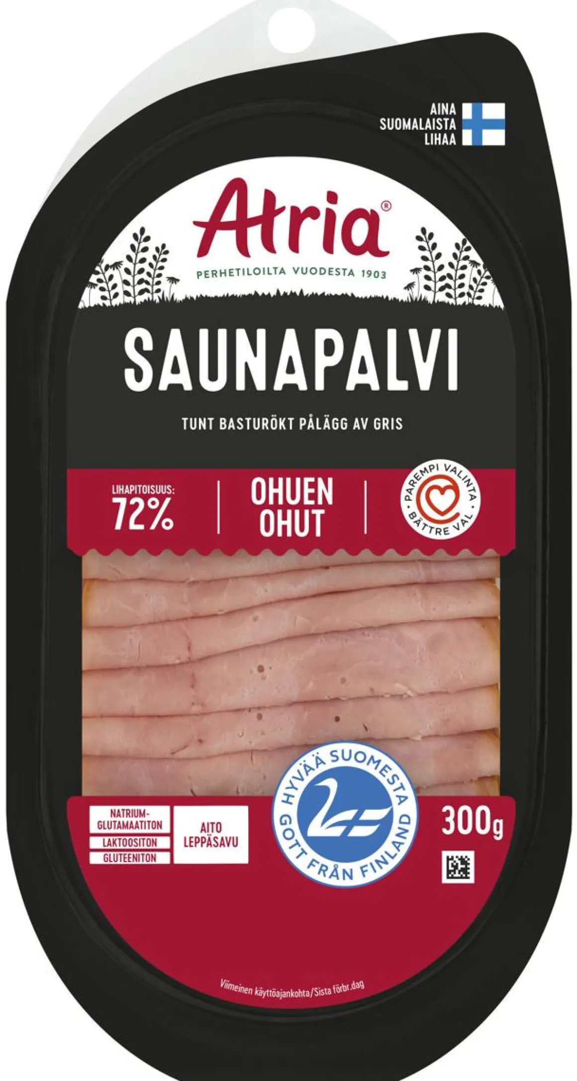 ATRIA OHUEN OHUT SAUNAPALVI 300 G