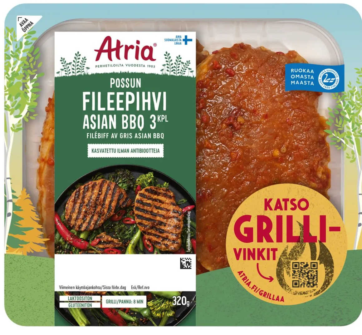 ATRIA POSSUN FILEEPIHVI ASIAN BBQ 320 G