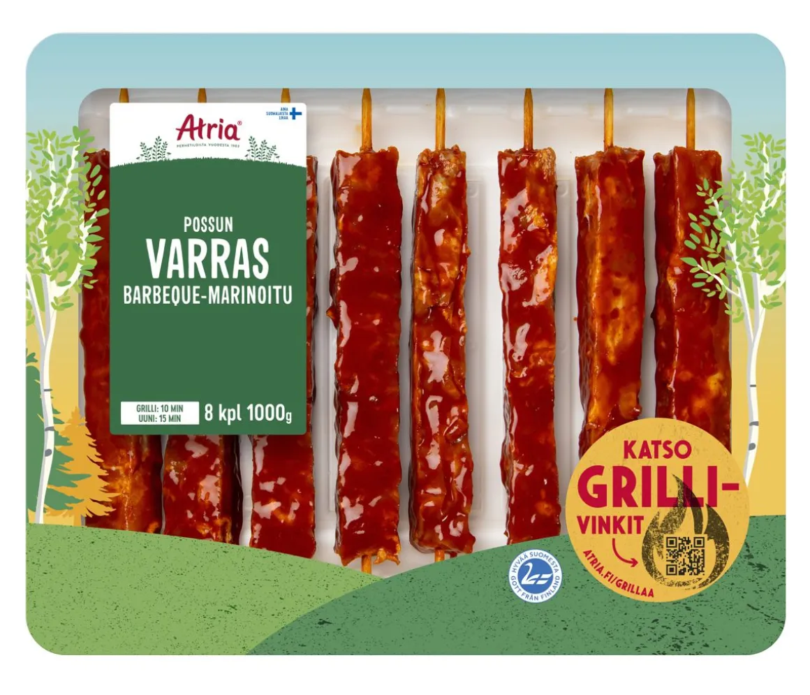 ATRIA POSSUN VARRAS BBQ-MARINOITU 1KG