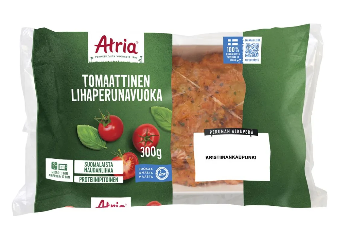 ATRIA TOMAATTINEN LIHAPERUNAVUOKA 300 G