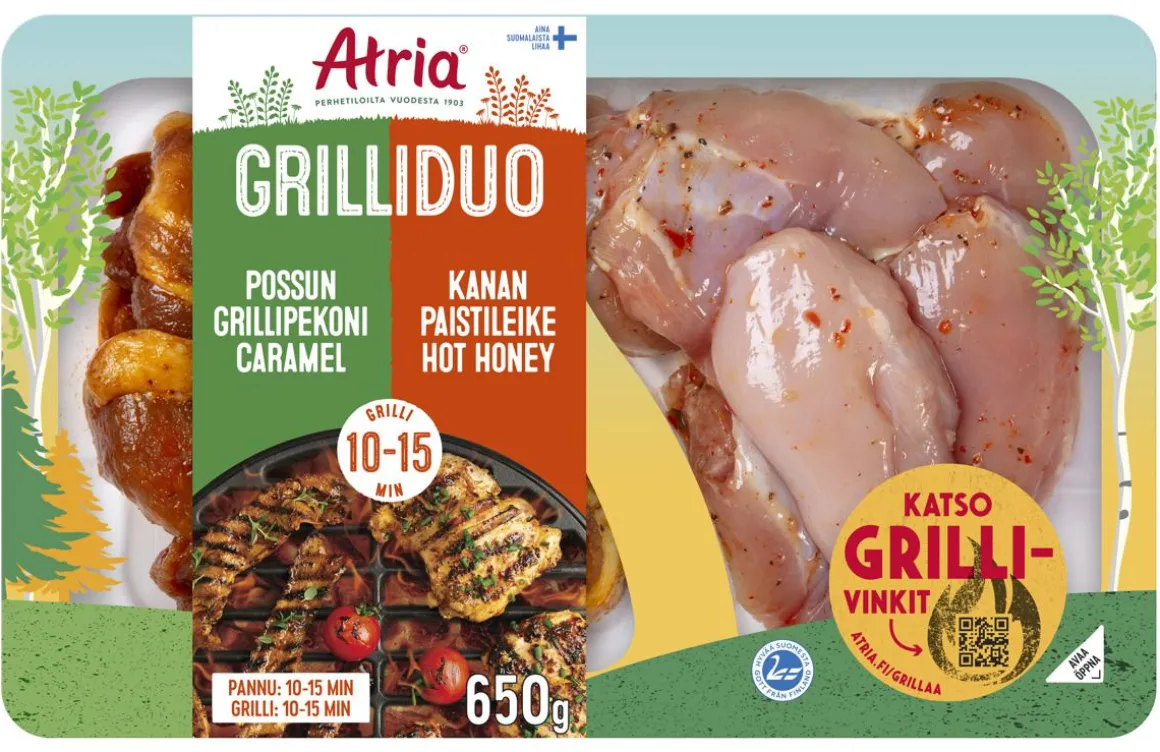 ATRIA GRILLIDUO POSSUN GRILLIPEKONI / KANAN PAISTILEIKE 65