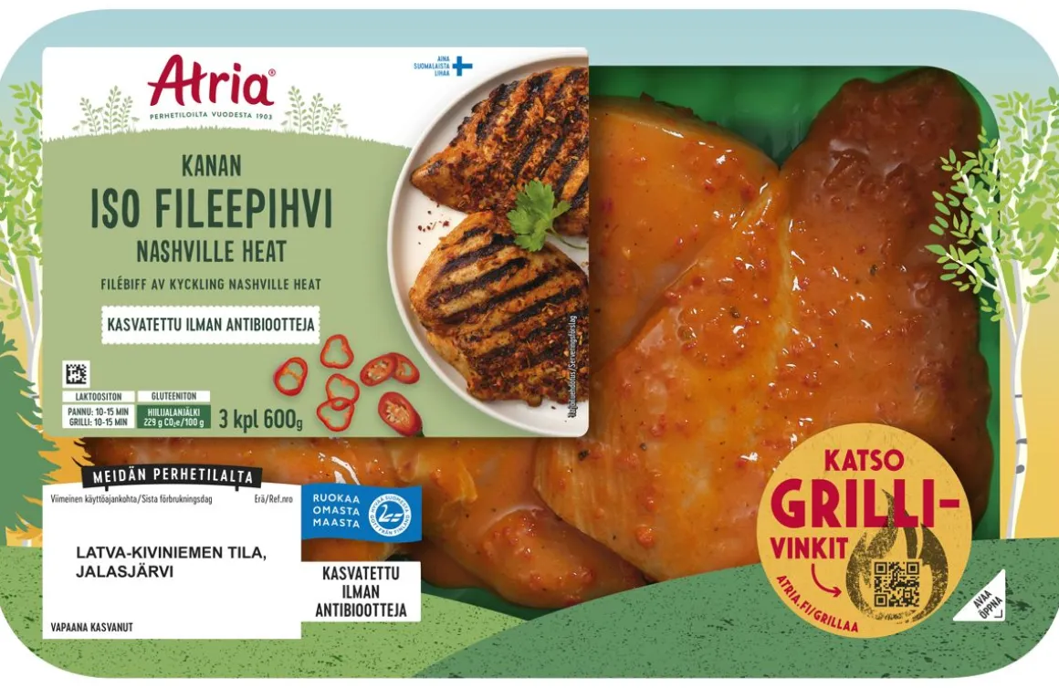 ATRIA KANAN ISO FILEEPIHVI NASHVILLE HEAT 600 G