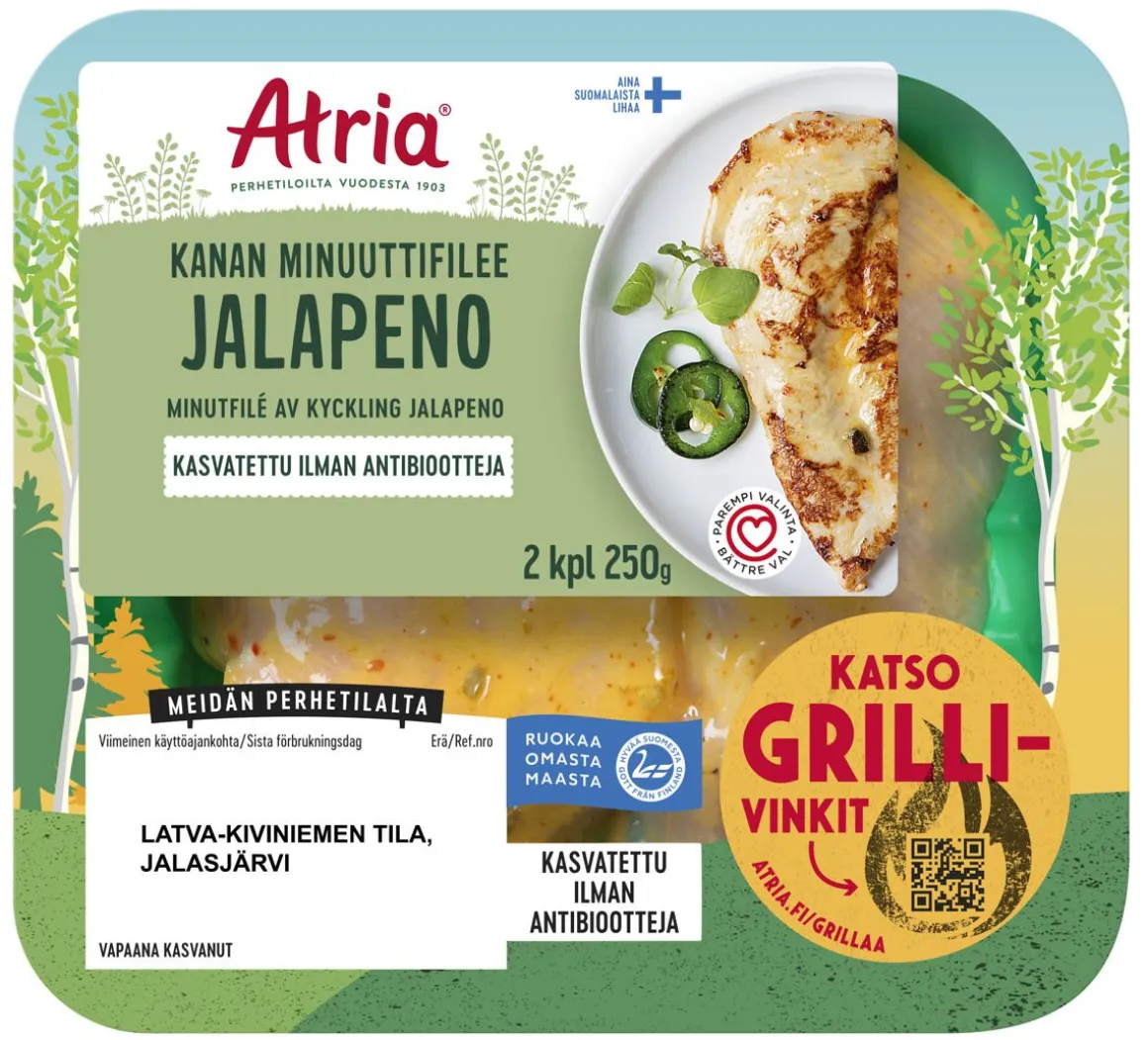 ATRIA KANAN MINUUTTIFILEE JALOPENO 250 G