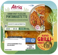 ATRIA KANAN OHUT FILEELEIKE PINTAMAUSTETTU 550 G