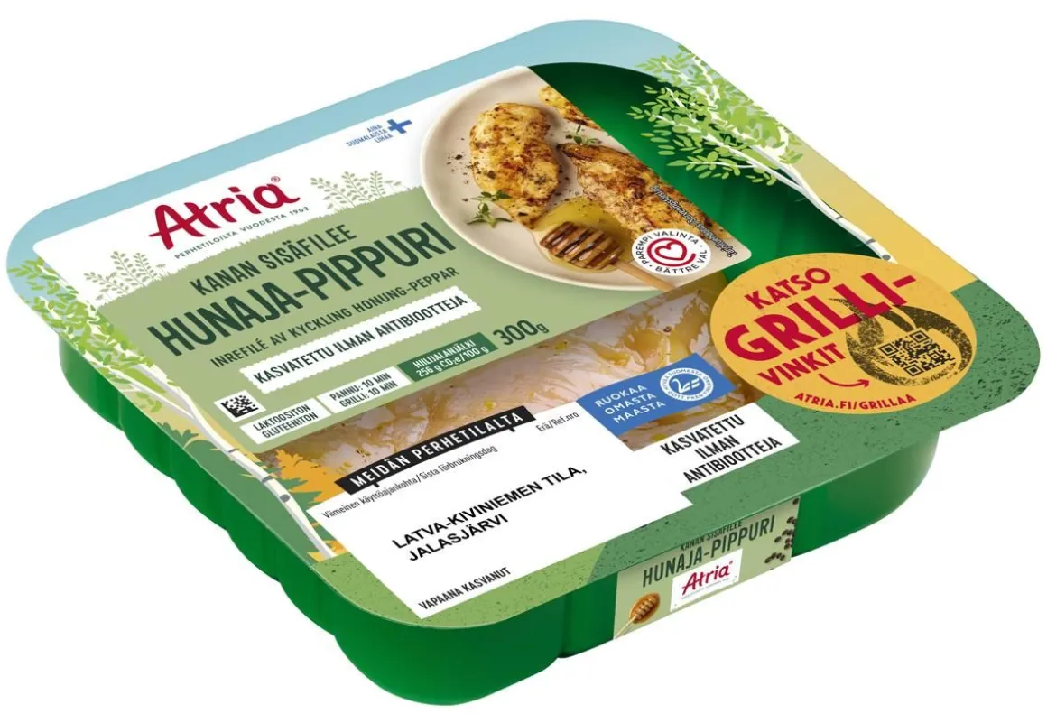 ATRIA KANAN SISÄFILEE HUNAJA-PIPPURI 300 G
