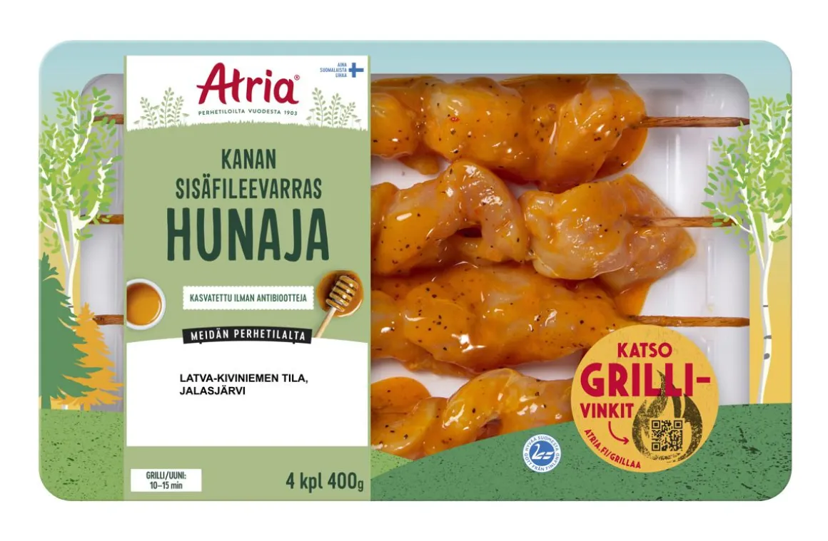 ATRIA KANAN SISÄFILEEVARRAS HUNAJA 400 G
