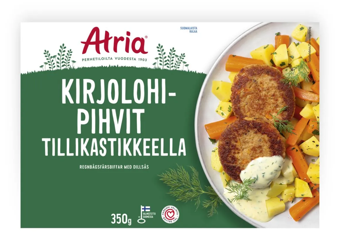ATRIA KIRJOLOHIPIHVIT TILLIKASTIKKEELLA 350 G