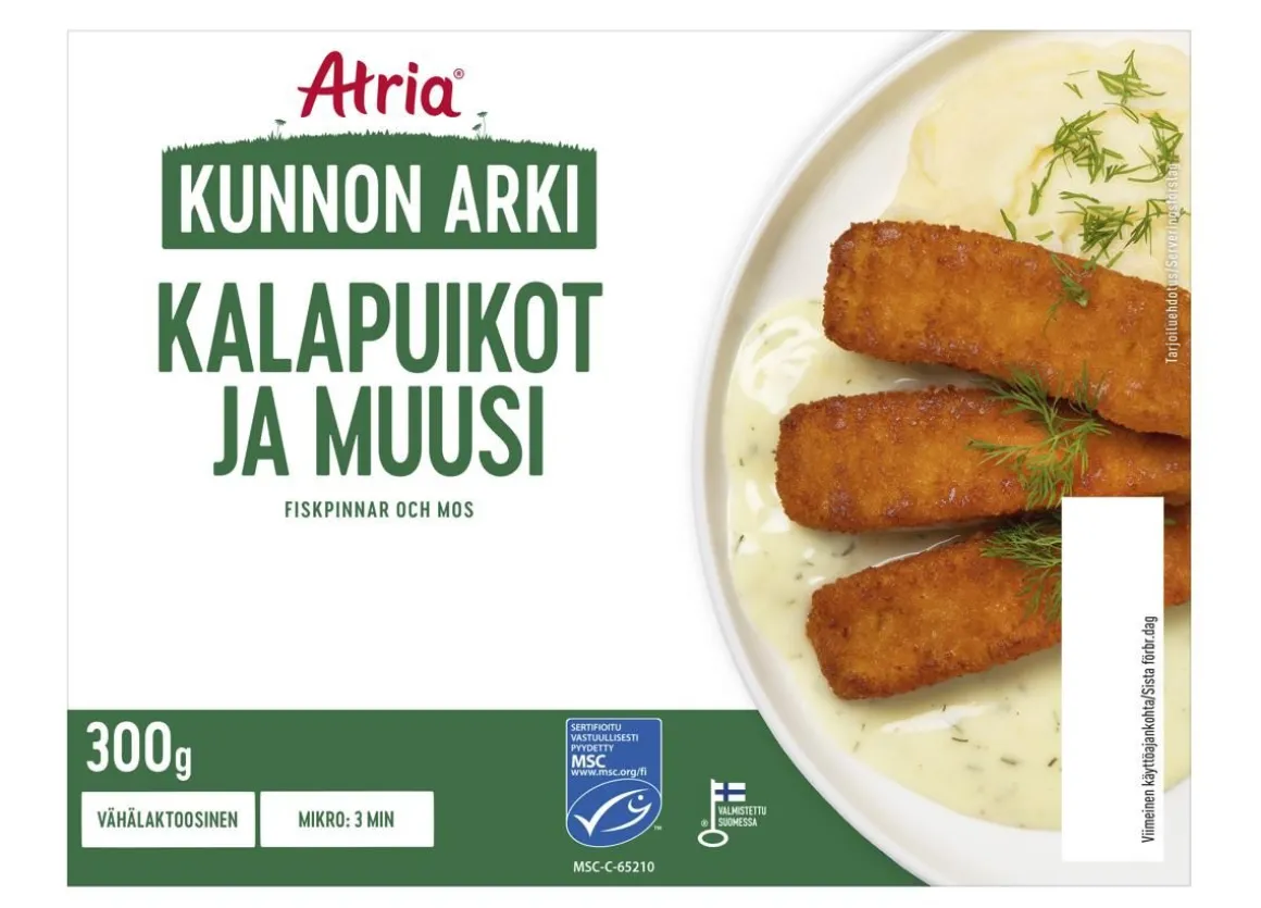 ATRIA KUNNON ARKI KALAPUIKOT JA MUUSI 300 G