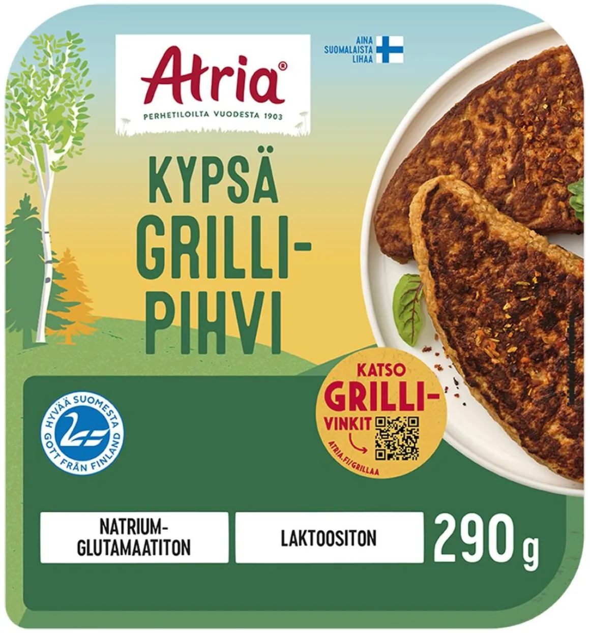ATRIA KYPSÄ GRILLIPIHVI 290 G
