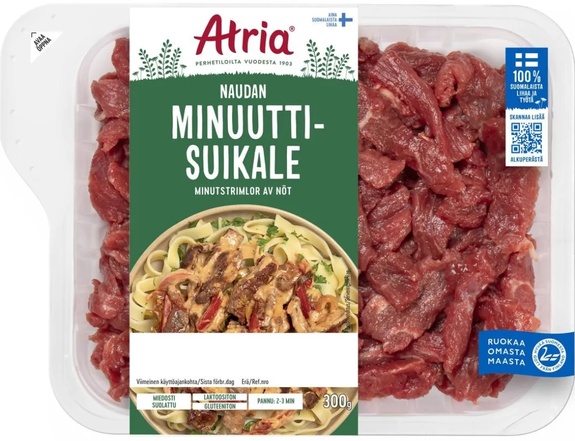 ATRIA NAUDAN MINUUTTISUIKALE 300 G