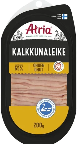 ATRIA OHUEN OHUT KALKKUNALEIKE 200 G