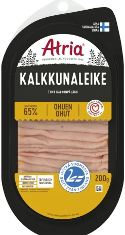 ATRIA OHUEN OHUT KALKKUNALEIKE 200 G