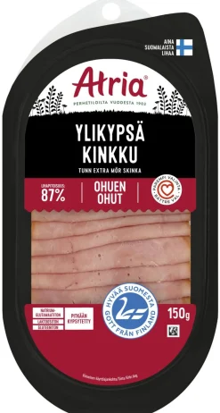 ATRIA OHUEN OHUT YLIKYPSÄ KINKKU 150 G