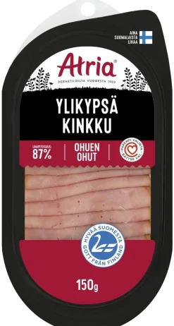 ATRIA OHUEN OHUT YLIKYPSÄ KINKKU 150 G