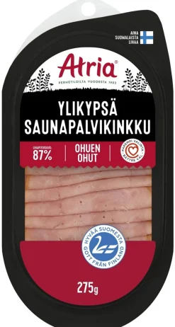 ATRIA OHUEN OHUT YLIKYPSÄ SAUNAPALVIKINKKU 275 G