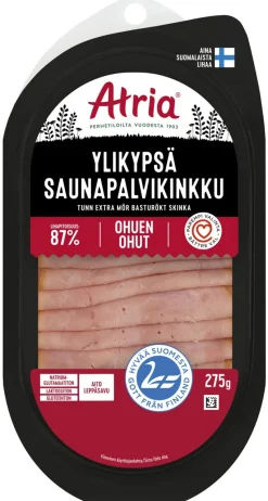 ATRIA OHUEN OHUT YLIKYPSÄ SAUNAPALVIKINKKU 275 G