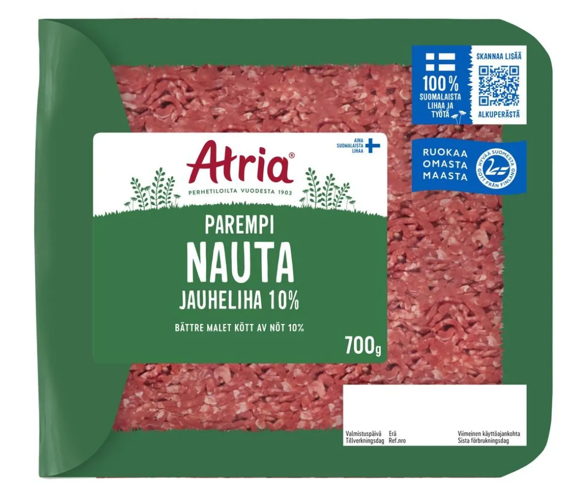 ATRIA PAREMPI NAUTA JAUHELIHA 10% 700 G