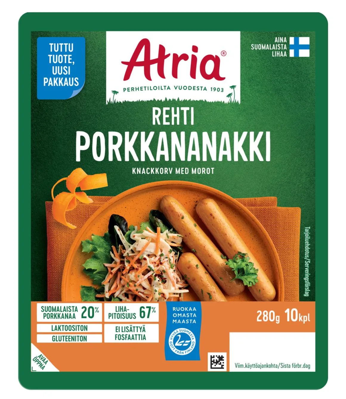 ATRIA REHTI PORKKANANAKKI 280 G