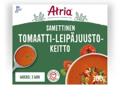 ATRIA SAMETTINEN TOMAATTI-LEIPÄJUUSTOKEITTO 300 G