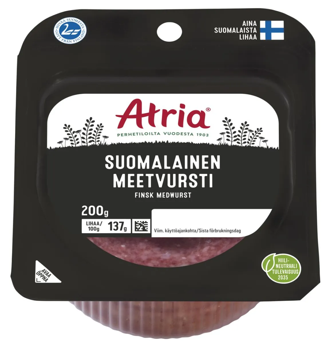 ATRIA SUOMALAINEN MEETVURSTI 200 G