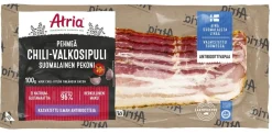 ATRIA SUOMALAINEN PEKONI PEHMEÄ CHILI-VALKOSIPULI 100 G