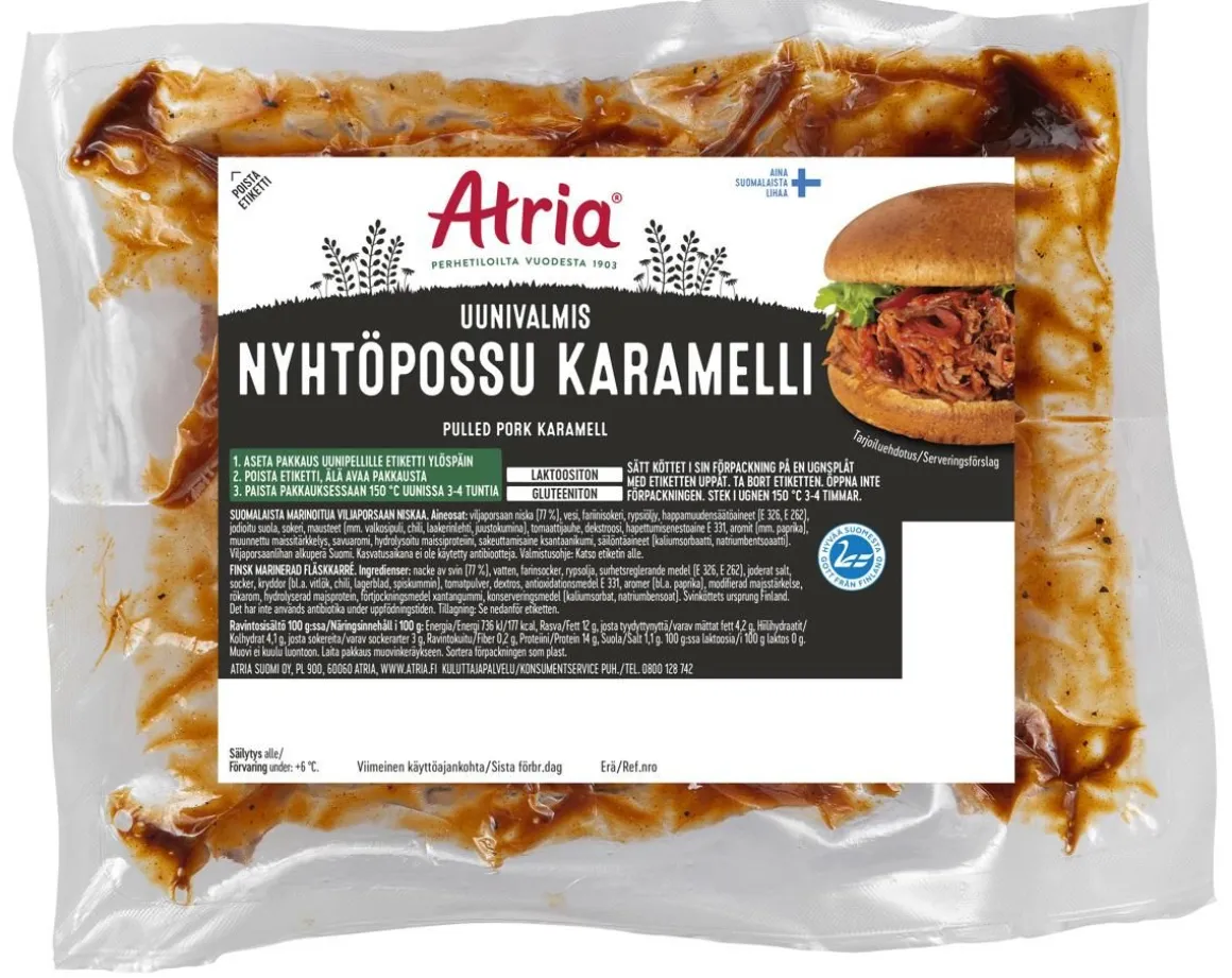 ATRIA UUNIVALMIS NYHTÖPOSSU KARAMELLI N. 1,3KG