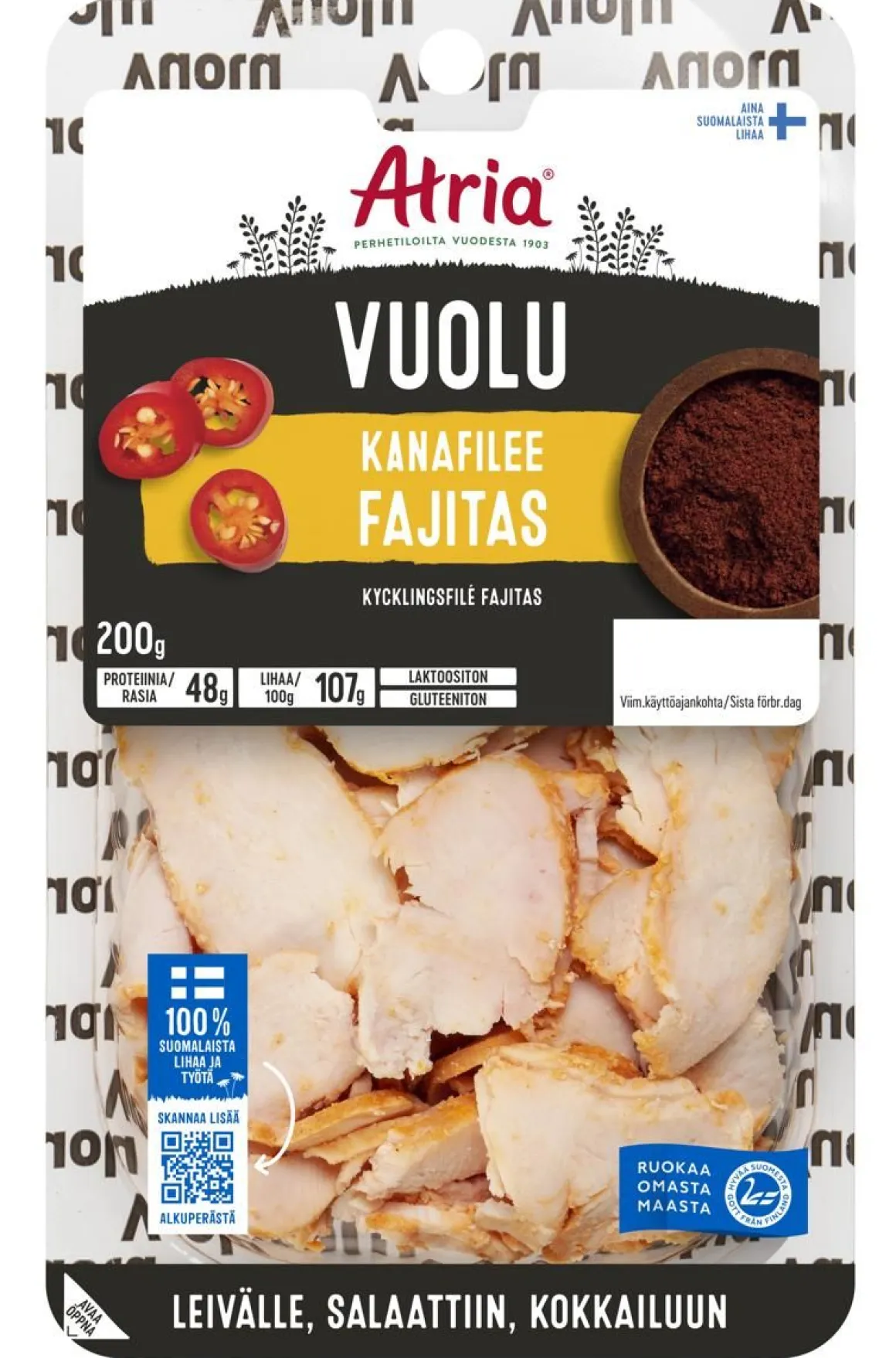 ATRIA VUOLU KANA FAJITAS 200 G