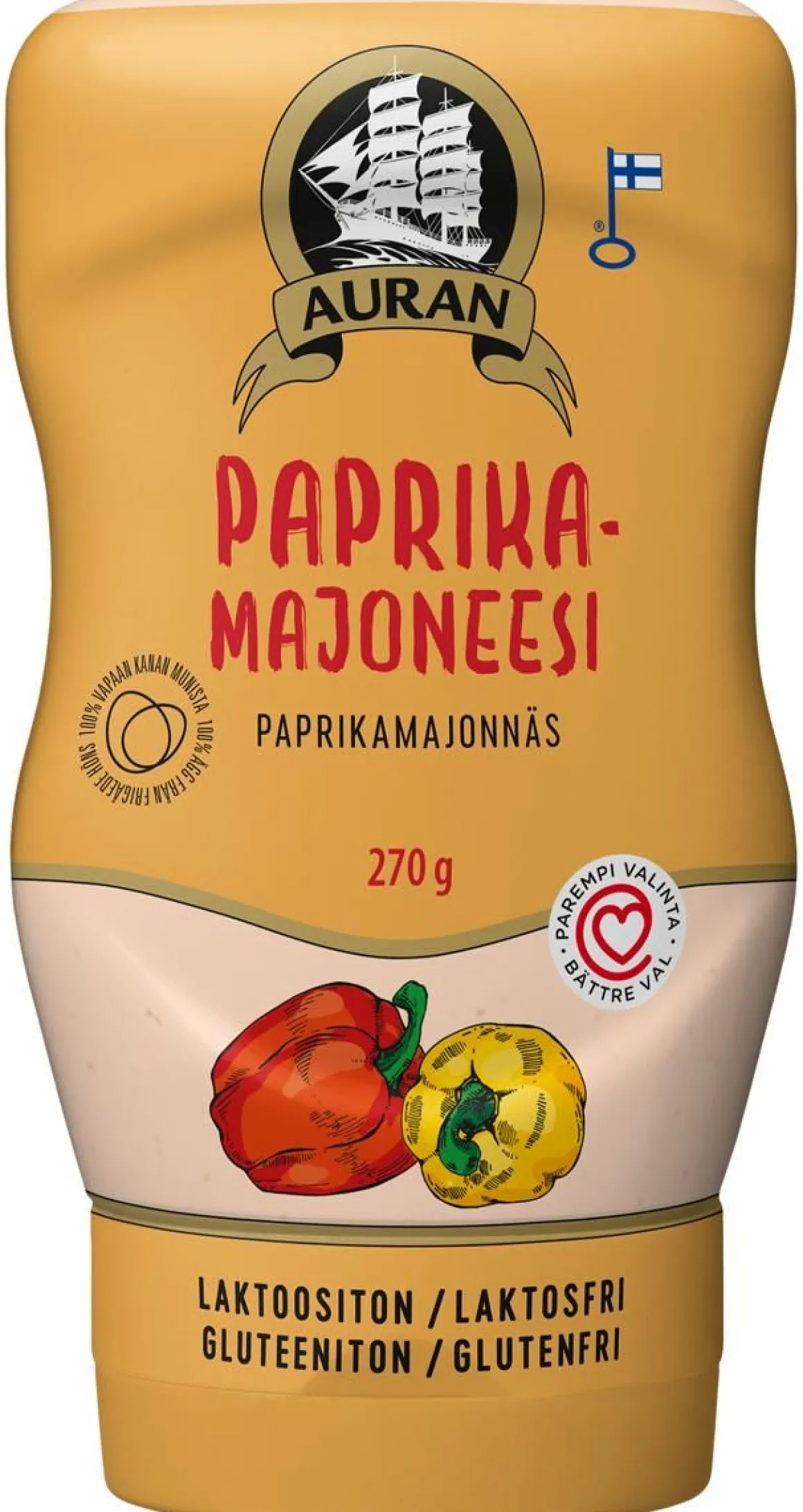 AURAN PAPRIKAMAJONEESI 270 G