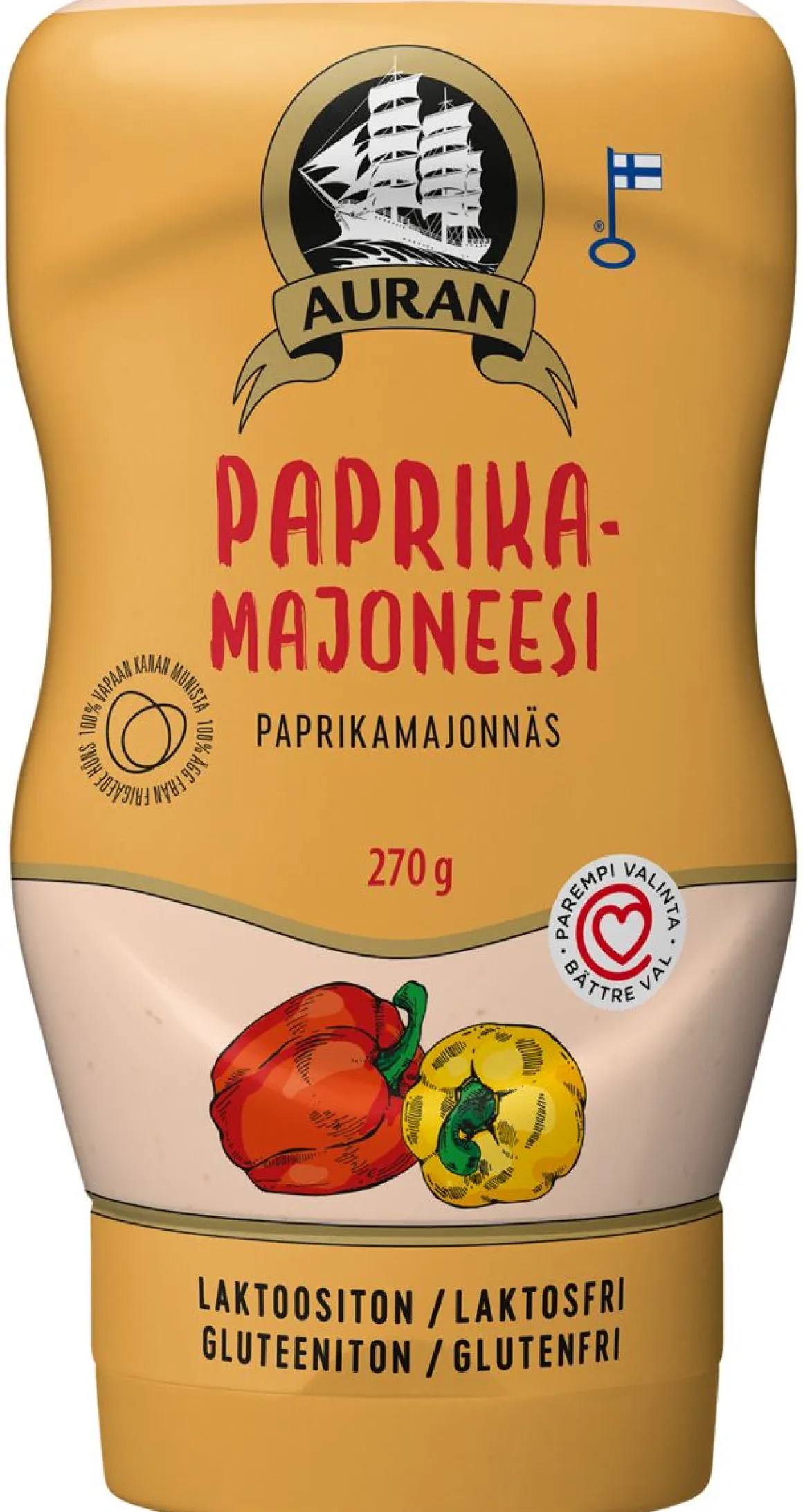 AURAN PAPRIKAMAJONEESI 270 G