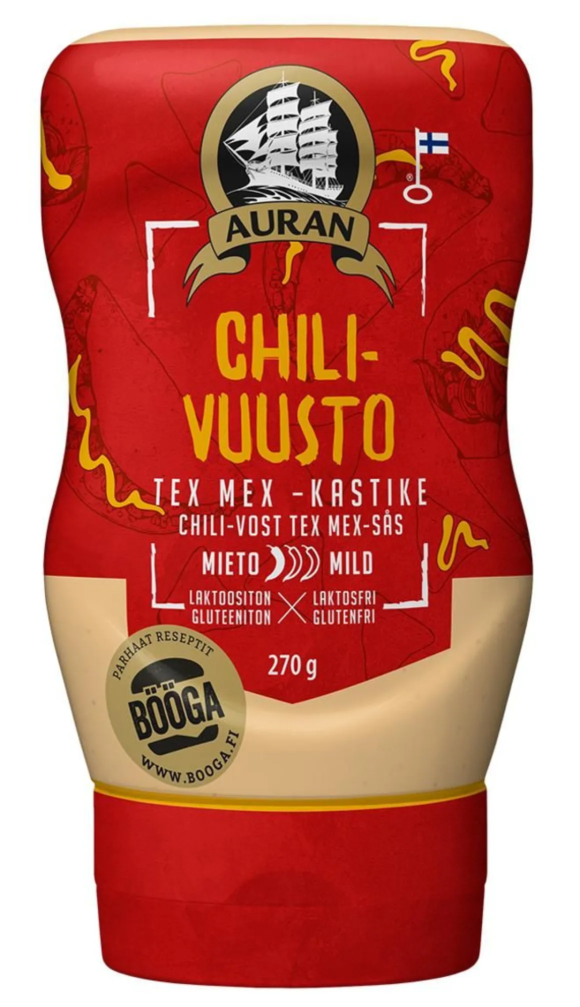 AURAN CHILI-VUUSTO TEX MEX-KASTIKE 270 G