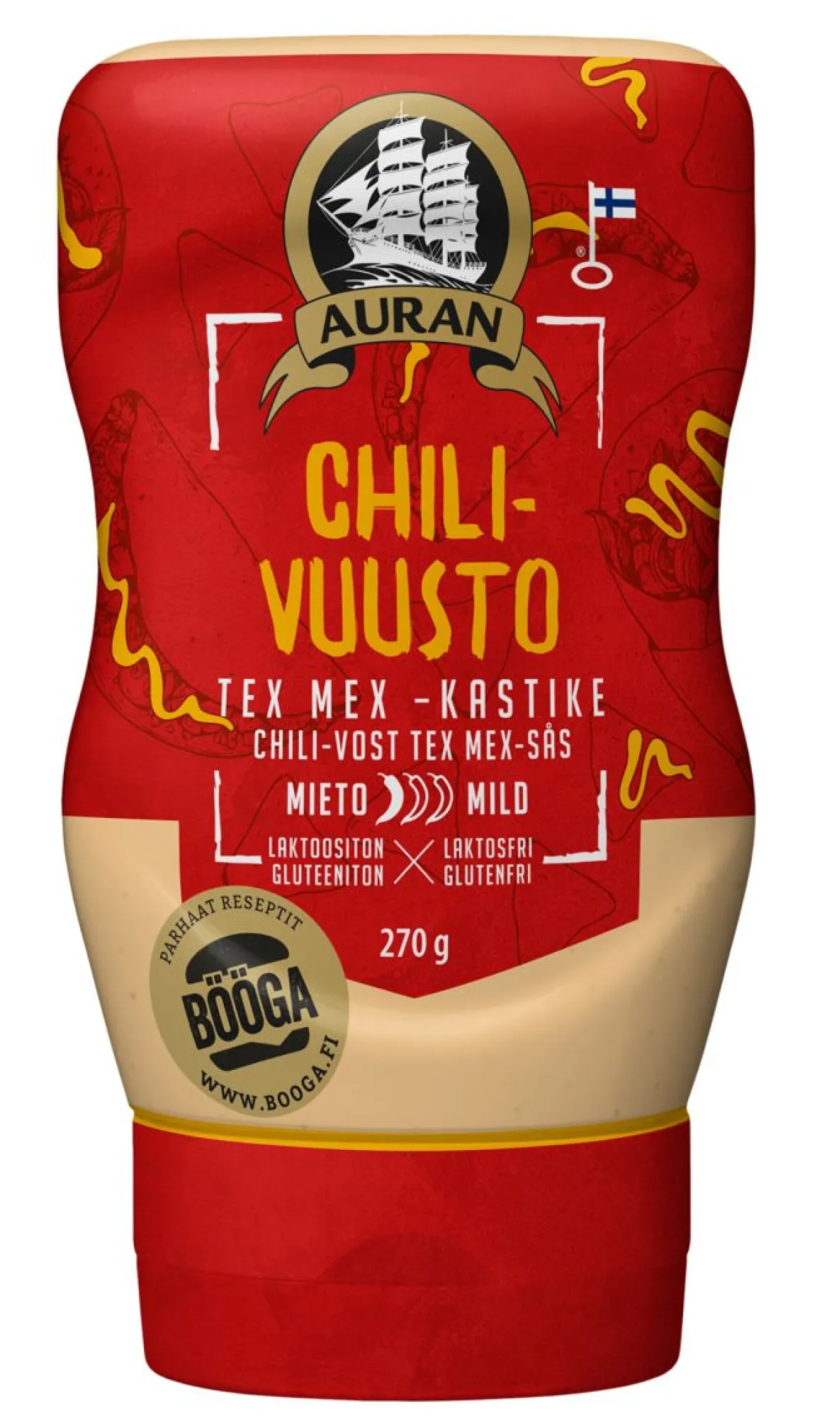 AURAN CHILI-VUUSTO TEX MEX-KASTIKE 270 G