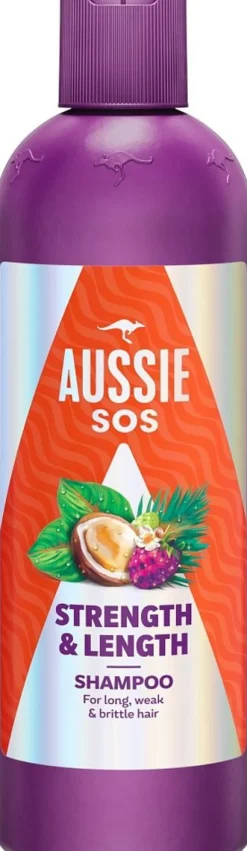 AUSSIE SOS STRENGTH & LENGTH SHAMPOO 300 ML